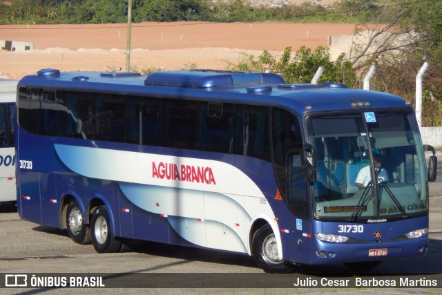 Viação Águia Branca 31730 na cidade de Aracaju, Sergipe, Brasil, por Julio Cesar  Barbosa Martins. Número da foto: #10385269.