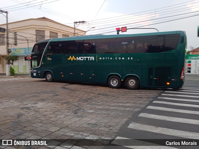 Viação Motta 18016 na cidade de Presidente Venceslau, São Paulo, Brasil, por Carlos Morais. Número da foto: #10386688.