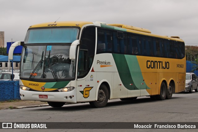 Empresa Gontijo de Transportes 14960 na cidade de São Paulo, São Paulo, Brasil, por Moaccir  Francisco Barboza. ID da foto: 10385890.