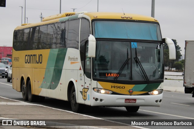 Empresa Gontijo de Transportes 14960 na cidade de São Paulo, São Paulo, Brasil, por Moaccir  Francisco Barboza. ID da foto: 10385885.