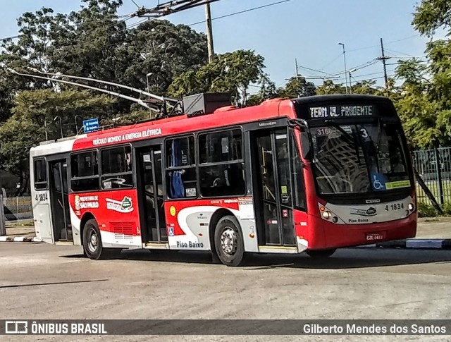 Himalaia Transportes > Ambiental Transportes Urbanos 4 1834 na cidade de São Paulo, São Paulo, Brasil, por Gilberto Mendes dos Santos. Número da foto: #10385209.