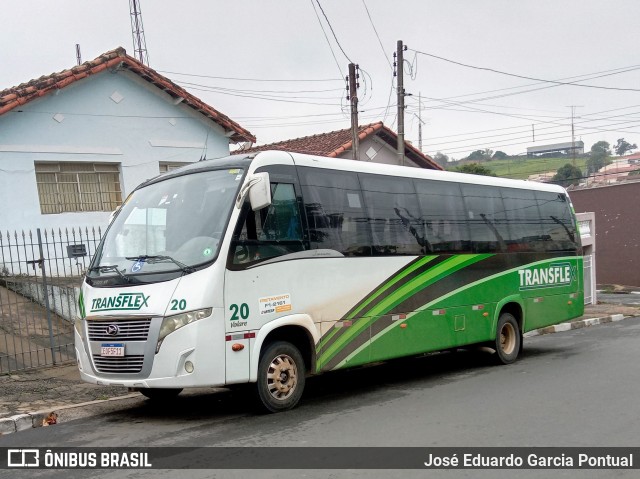 Transflex Turismo 20 na cidade de Monte Mor, São Paulo, Brasil, por José Eduardo Garcia Pontual. Número da foto: #10386103.