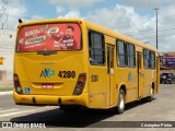 AVP - Auto Viação Paraíso 4280 na cidade de Aracaju, Sergipe, Brasil, por Cristopher Pietro. Número da foto: #:id.