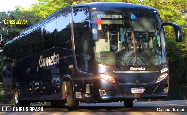 Viação Cometa 721534 na cidade de São Paulo, São Paulo, Brasil, por Carlos Júnior. ID da foto: 10390020.