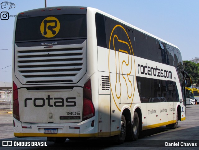 RodeRotas - Rotas de Viação do Triângulo 1806 na cidade de Goiânia, Goiás, Brasil, por Daniel Chaves. ID da foto: 10389742.