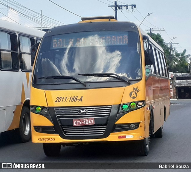 Manaos - Cooperativa de Transporte Alternativo Coletivo e Urbano do Estado do Amazonas 2011-166-A na cidade de Manaus, Amazonas, Brasil, por Gabriel Souza. Número da foto: #10388078.