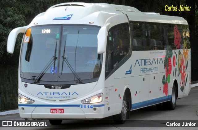 Viação Atibaia São Paulo 1114 na cidade de São Paulo, São Paulo, Brasil, por Carlos Júnior. Número da foto: #10389809.
