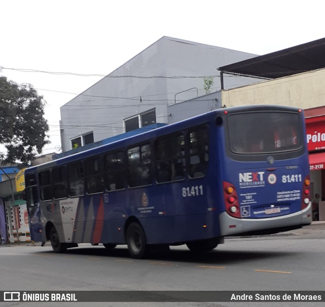 Next Mobilidade - ABC Sistema de Transporte 81.411 na cidade de São Paulo, São Paulo, Brasil, por Andre Santos de Moraes. Número da foto: #10390202.