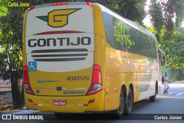 Empresa Gontijo de Transportes 18895 na cidade de São Paulo, São Paulo, Brasil, por Carlos Júnior. ID da foto: 10389997.