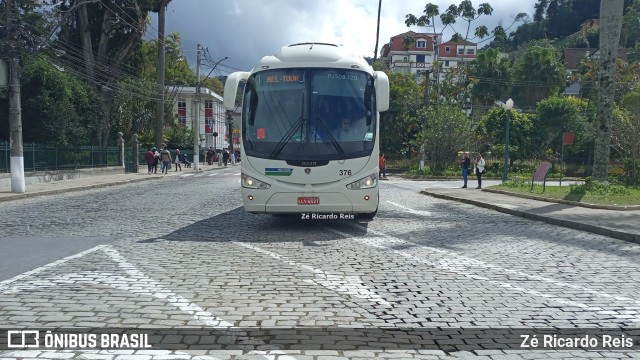 Bel-Tour Transportes e Turismo 376 na cidade de Petrópolis, Rio de Janeiro, Brasil, por Zé Ricardo Reis. ID da foto: 10389413.