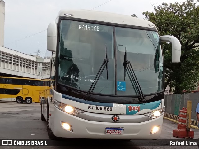Auto Viação 1001 RJ 108.260 na cidade de Niterói, Rio de Janeiro, Brasil, por Rafael Lima. Número da foto: #10390142.