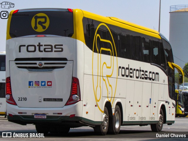 RodeRotas - Rotas de Viação do Triângulo 2210 na cidade de Goiânia, Goiás, Brasil, por Daniel Chaves. ID da foto: 10389752.