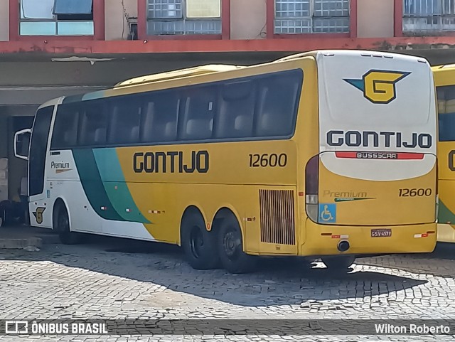 Empresa Gontijo de Transportes 12600 na cidade de Governador Valadares, Minas Gerais, Brasil, por Wilton Roberto. ID da foto: 10388879.