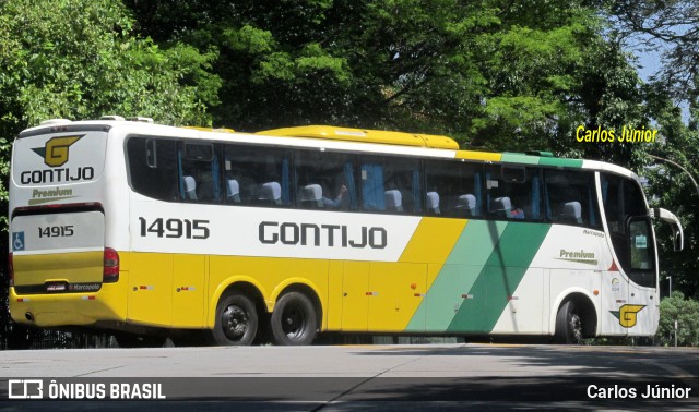 Empresa Gontijo de Transportes 14915 na cidade de São Paulo, São Paulo, Brasil, por Carlos Júnior. ID da foto: 10389350.