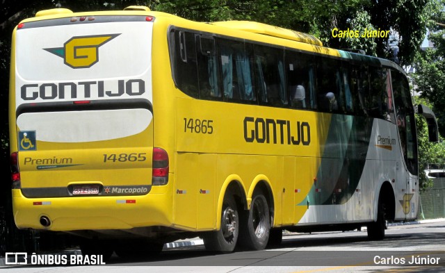 Empresa Gontijo de Transportes 14865 na cidade de São Paulo, São Paulo, Brasil, por Carlos Júnior. ID da foto: 10390302.