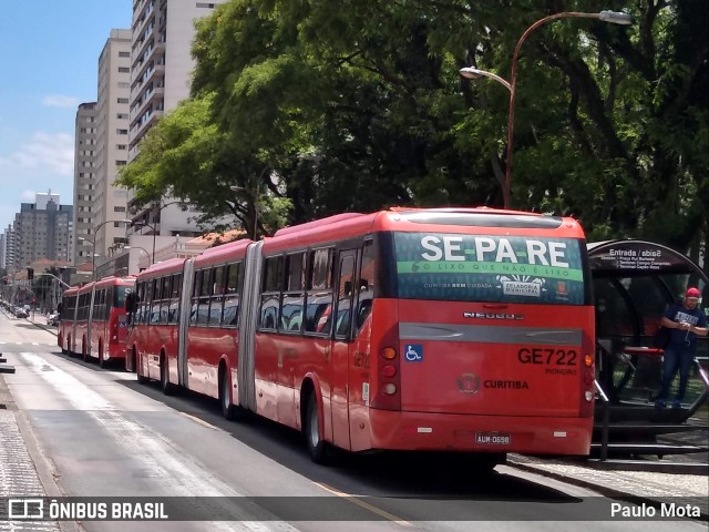 Viação Cidade Sorriso >> Viação Sorriso de Curitiba GE722 na cidade de Curitiba, Paraná, Brasil, por Paulo Mota. Número da foto: #10389052.