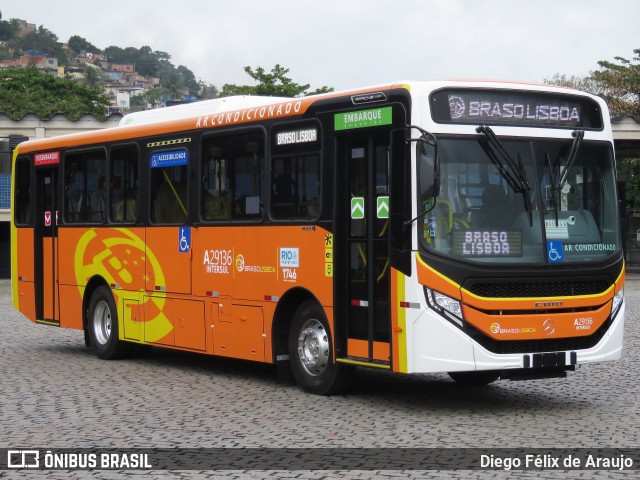 Empresa de Transportes Braso Lisboa A29136 na cidade de Rio de Janeiro, Rio de Janeiro, Brasil, por Diego Félix de Araujo. Número da foto: #10390469.