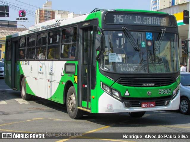 VB Transportes e Turismo 3307 na cidade de Campinas, São Paulo, Brasil, por Henrique Alves de Paula Silva. Número da foto: #10391652.
