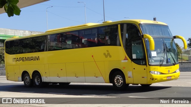 Viação Itapemirim 8915 na cidade de Niterói, Rio de Janeiro, Brasil, por Neri  Ferreira. ID da foto: 10392327.