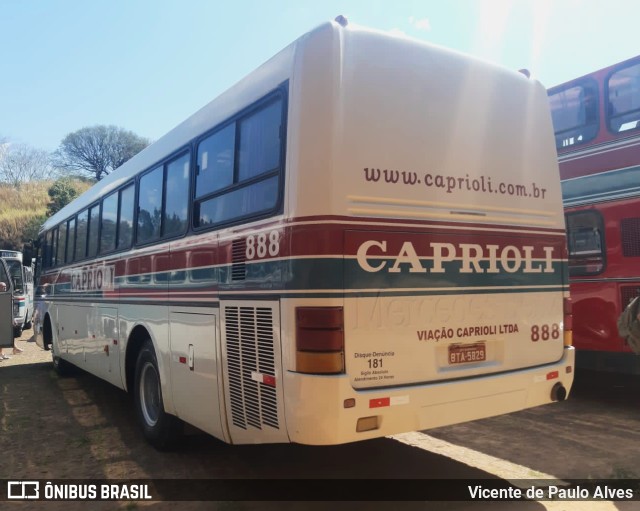 Viação Caprioli 888 na cidade de Campinas, São Paulo, Brasil, por Vicente de Paulo Alves. ID da foto: 10391415.