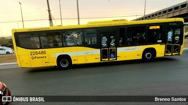 Viação Pioneira 228486 na cidade de Guará, Distrito Federal, Brasil, por Brenno Santos. Número da foto: #10392642.