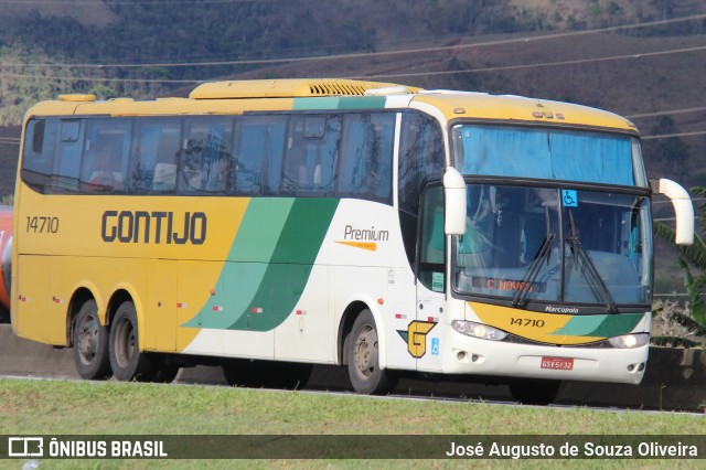 Empresa Gontijo de Transportes 14710 na cidade de Roseira, São Paulo, Brasil, por José Augusto de Souza Oliveira. ID da foto: 10392931.