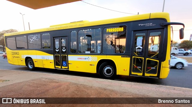 Viação Pioneira 226963 na cidade de Guará, Distrito Federal, Brasil, por Brenno Santos. Número da foto: #10392597.