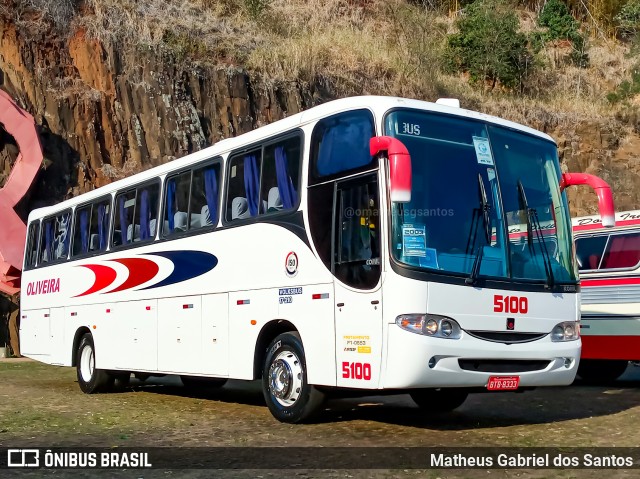 Viação Oliveira 5100 na cidade de Campinas, São Paulo, Brasil, por Matheus Gabriel dos Santos. Número da foto: #10393248.