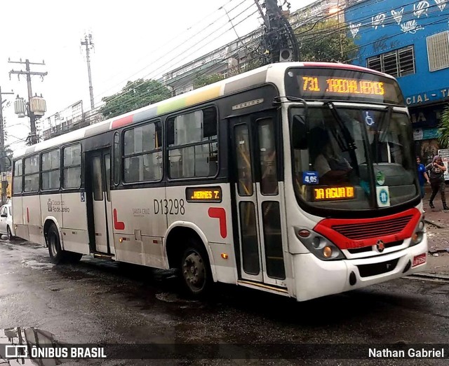 Transportes Barra D13298 na cidade de Rio de Janeiro, Rio de Janeiro, Brasil, por Nathan Gabriel. ID da foto: 10392261.