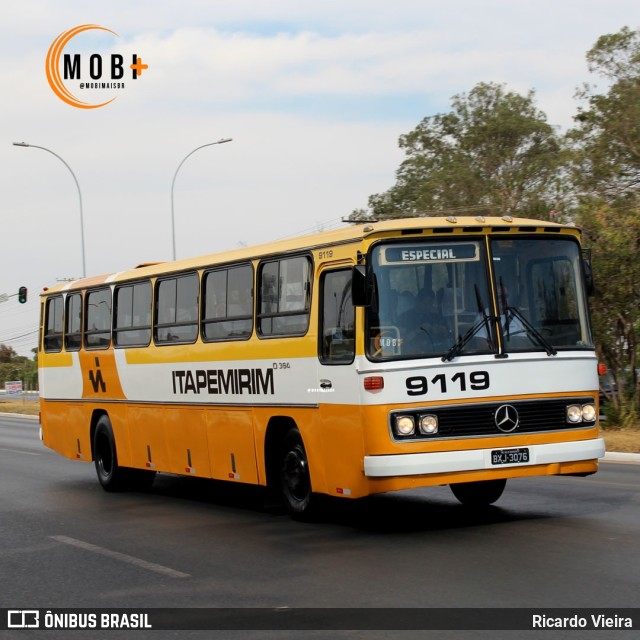 Viação Itapemirim 9119 na cidade de Brasília, Distrito Federal, Brasil, por Ricardo Vieira. Número da foto: #10393636.