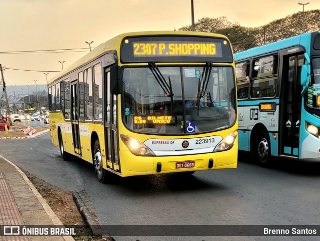 Viação Pioneira 223913 na cidade de Guará, Distrito Federal, Brasil, por Brenno Santos. Número da foto: #10392683.