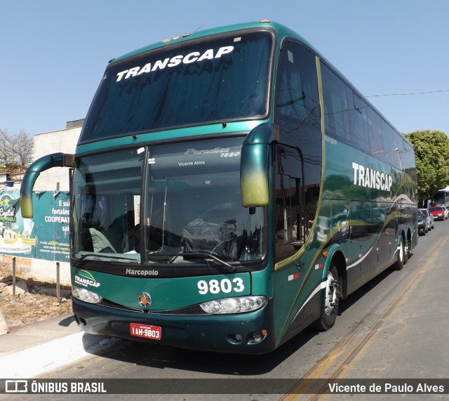 Transcap 9803 na cidade de Curvelo, Minas Gerais, Brasil, por Vicente de Paulo Alves. ID da foto: 10391384.