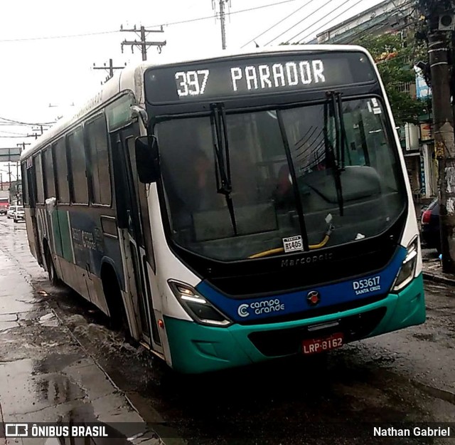 Transportes Campo Grande D53617 na cidade de Rio Grande do Norte, Brasil, por Nathan Gabriel. ID da foto: 10392174.