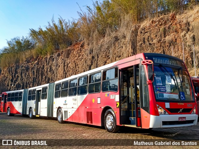 Itajaí Transportes Coletivos 2974 na cidade de Campinas, São Paulo, Brasil, por Matheus Gabriel dos Santos. ID da foto: 10393531.