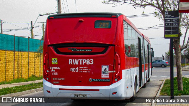 Subus 9810 na cidade de Santiago, Santiago, Metropolitana de Santiago, Chile, por Rogelio Labra Silva. ID da foto: 10395737.