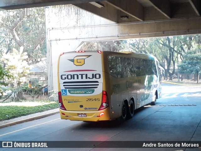 Empresa Gontijo de Transportes 21545 na cidade de São Paulo, São Paulo, Brasil, por Andre Santos de Moraes. ID da foto: 10396357.