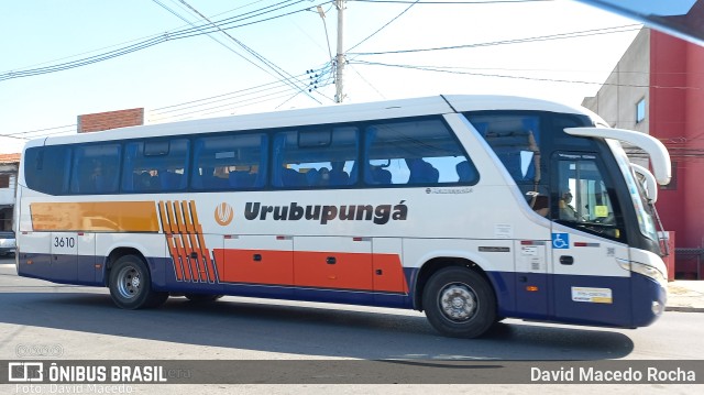 Auto Viação Urubupungá 3610 na cidade de Cotia, São Paulo, Brasil, por David Macedo Rocha. ID da foto: 10394799.