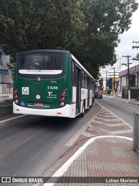 Transunião Transportes 5 6256 na cidade de São Paulo, São Paulo, Brasil, por Lohan Mariano. ID da foto: 10395706.