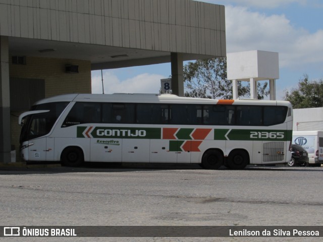 Empresa Gontijo de Transportes 21365 na cidade de Caruaru, Pernambuco, Brasil, por Lenilson da Silva Pessoa. ID da foto: 10396116.