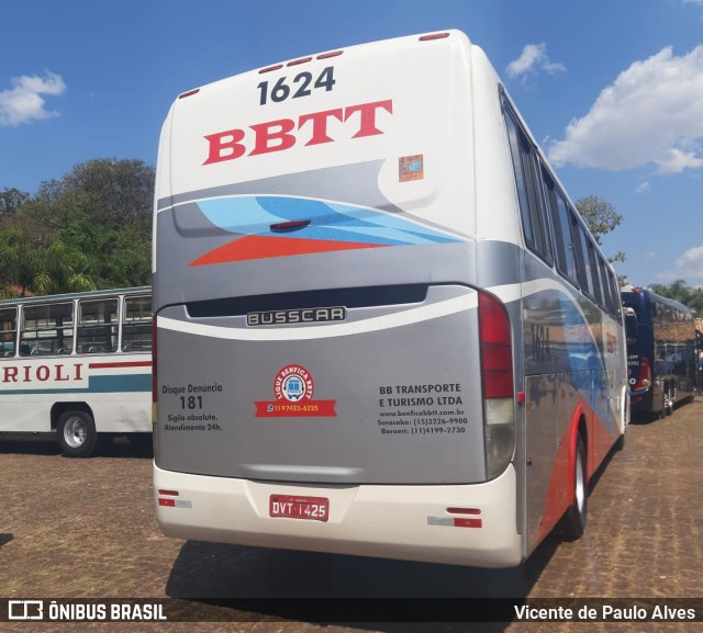 BBTT - Benfica Barueri Transporte e Turismo 1624 na cidade de Campinas, São Paulo, Brasil, por Vicente de Paulo Alves. ID da foto: 10396068.