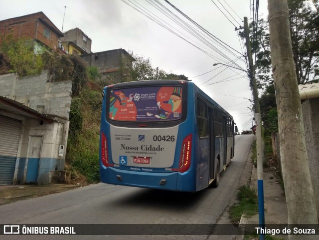 Viação Cidade de Caieiras 00426 na cidade de Franco da Rocha, São Paulo, Brasil, por Thiago de Souza. Número da foto: #10395728.