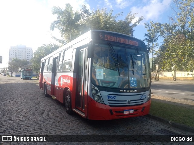 Viação Rocio 3210 na cidade de Paranaguá, Paraná, Brasil, por DIOGO dd. ID da foto: 10397110.