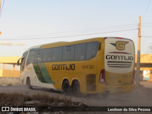 Empresa Gontijo de Transportes 18430 na cidade de Caruaru, Pernambuco, Brasil, por Lenilson da Silva Pessoa. Número da foto: #10396175.