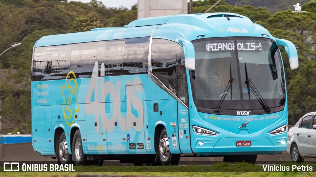 4bus - Cooperativa de Transporte Rodoviário de Passageiros Serviços e Tecnologia - Buscoop 44001 na cidade de Joinville, Santa Catarina, Brasil, por Vinicius Petris. ID da foto: 10396041.