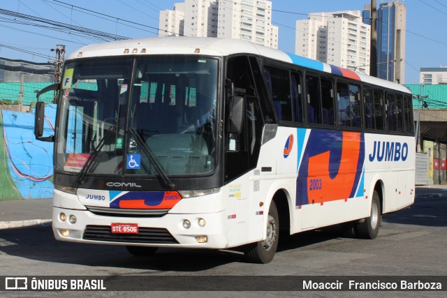 Jumbo Turismo 2003 na cidade de São Paulo, São Paulo, Brasil, por Moaccir  Francisco Barboza. Número da foto: #10395655.