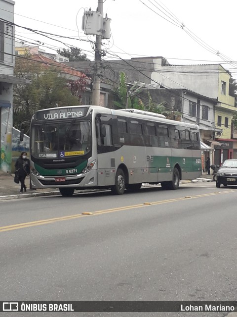 Transunião Transportes 5 6271 na cidade de São Paulo, São Paulo, Brasil, por Lohan Mariano. Número da foto: #10395653.