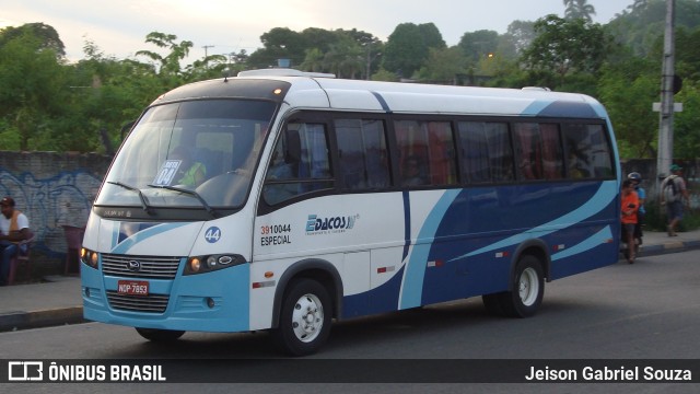 EDACOS Transportes Coletivos Especiais e Turismo 3910044 na cidade de Manaus, Amazonas, Brasil, por Jeison Gabriel Souza. Número da foto: #10395161.