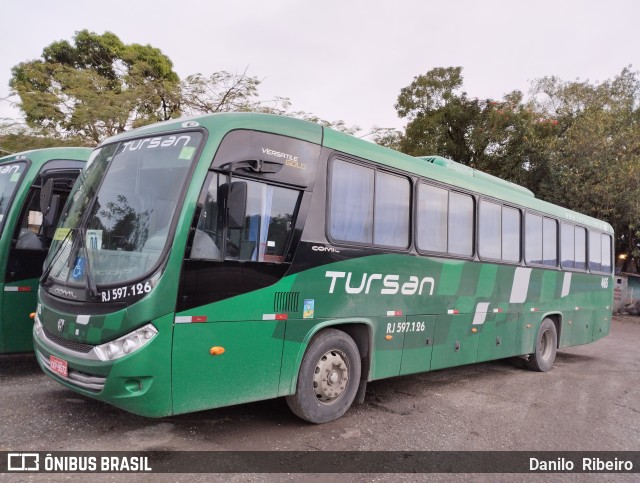 Tursan - Turismo Santo André 465 (RJ 597.126) na cidade de Volta Redonda, Rio de Janeiro, Brasil, por Danilo  Ribeiro. Número da foto: #10395007.