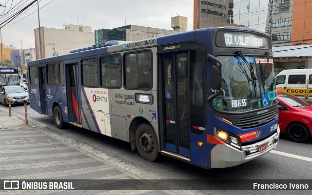 Viação Osasco 21.582 na cidade de Osasco, São Paulo, Brasil, por Francisco Ivano. ID da foto: 10337882.