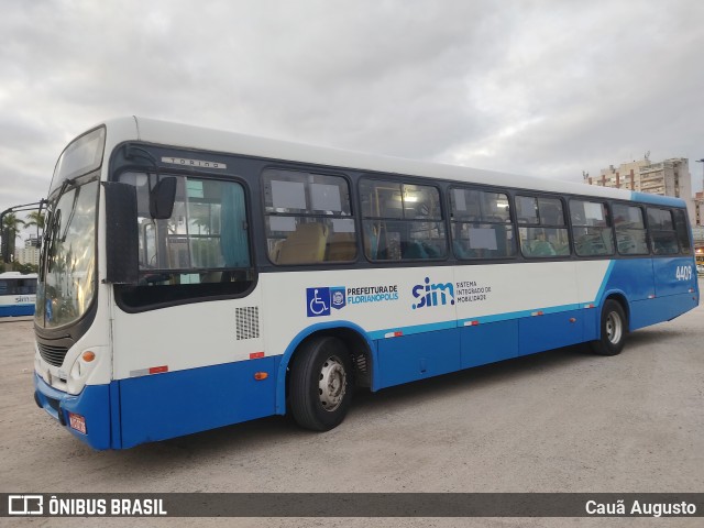 Transporte Coletivo Estrela 4409 na cidade de Florianópolis, Santa Catarina, Brasil, por Cauã Augusto. Número da foto: #10339842.
